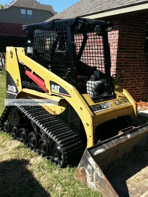 track 61hp hydraulic545512 caterpillar 247 skid steer 1685hrs 10700 morgan|Caterpillar 247 Tracks .